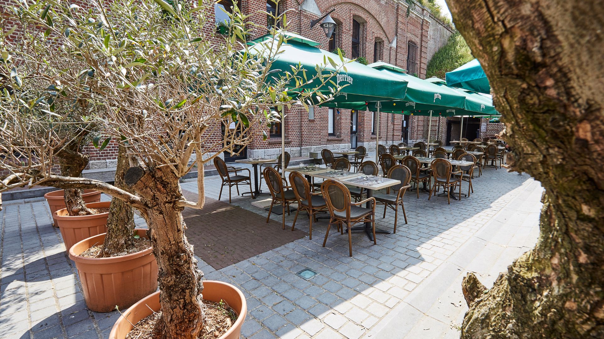 Terrasse du restaurant Le Fort De Mons